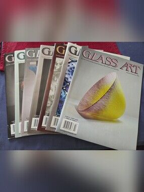 Glass Art Magazine 7 Issues January 2015 - February 2016